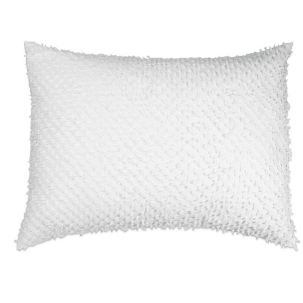 PERI HOME Dot Fringe Standard Pillowcase White - NEW in Packaging